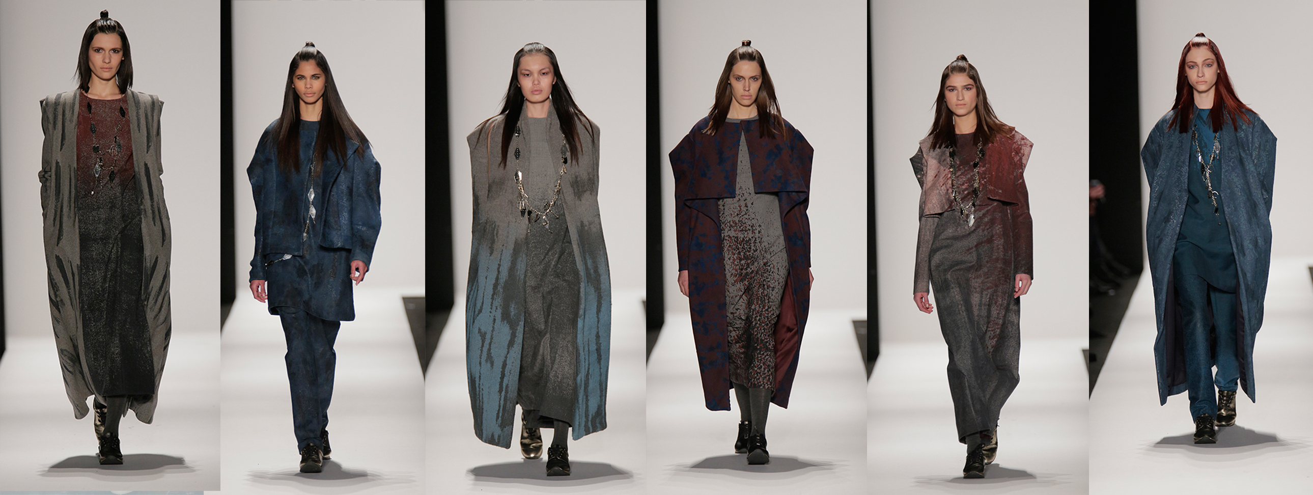 Hang Tang and Tam Nguyen MBFW Fall 2015 collaboration collection. Photo courtesy of Getty Images
