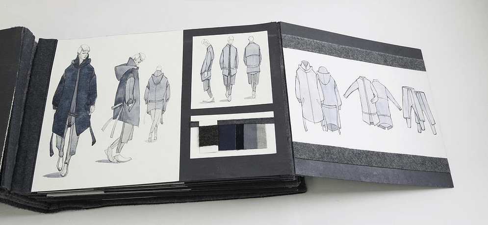 Yijia Jian's Joe's Black Book 2015 Fall/Winter submission. Photo courtesy if Yijia Jian