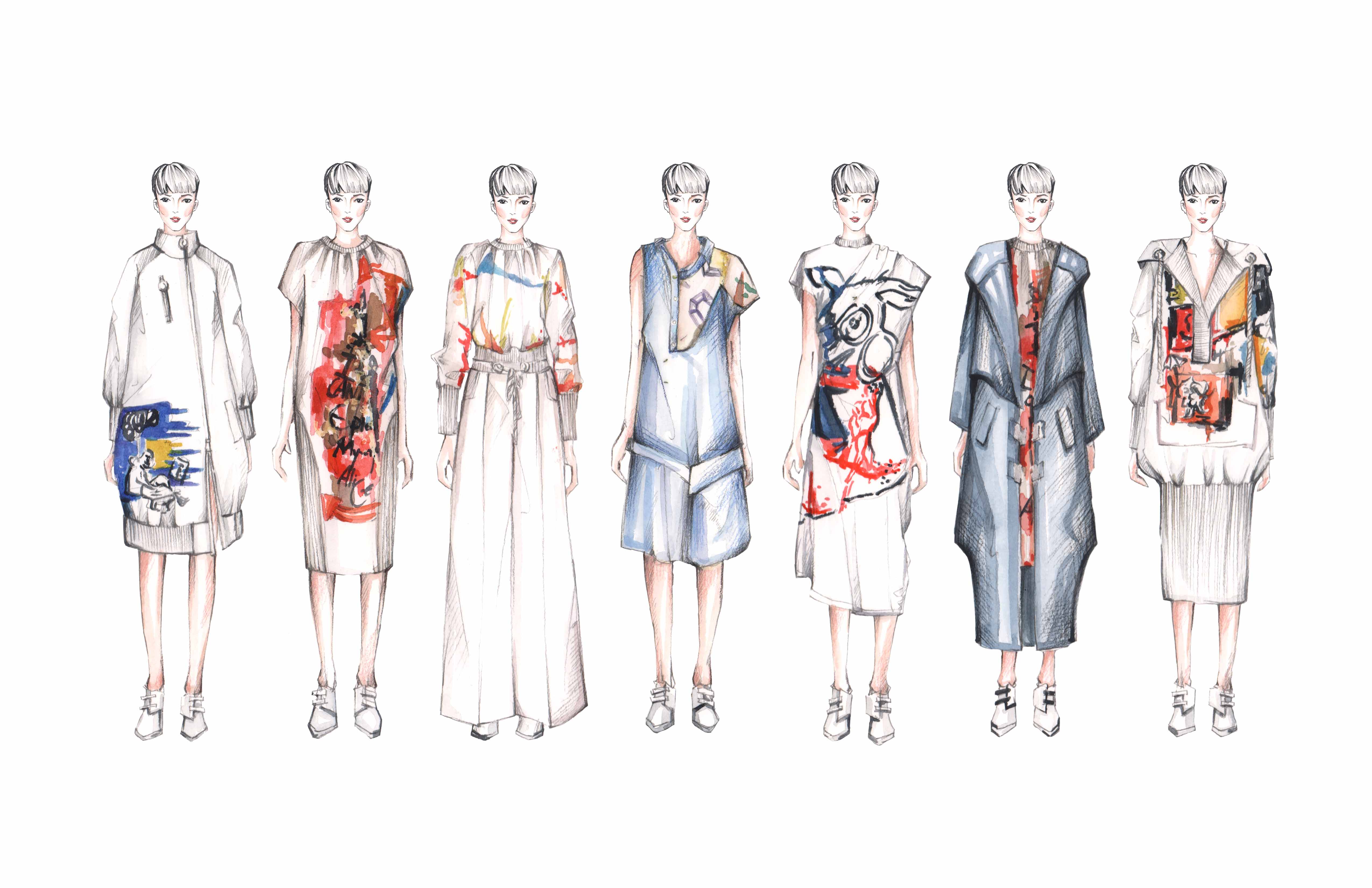 Illustrated lineup courtesy of Yuki Zhang
