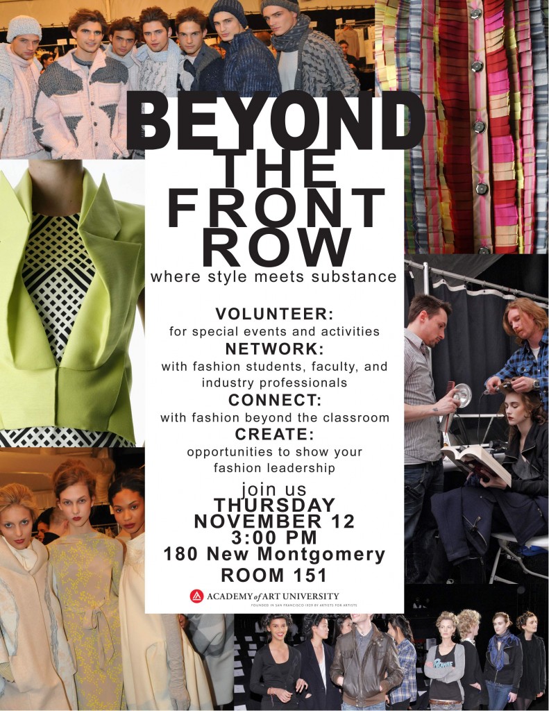 Beyond the Front Row