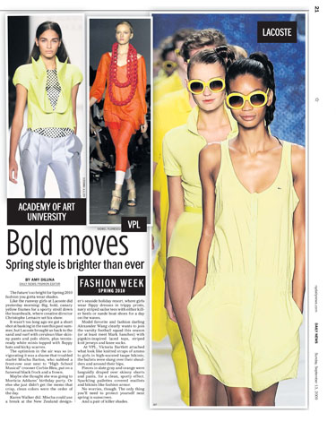 New York Fashion Week Spring 2010 revisited