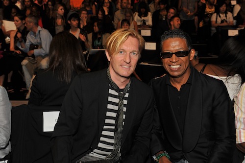 Designers Keanan Duffty (left)