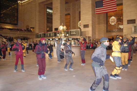 Moncler Grenoble’s Impromptu Show at New York Fashion Week