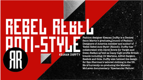 Follow Keanan Duffty’s ‘Rebel Style’