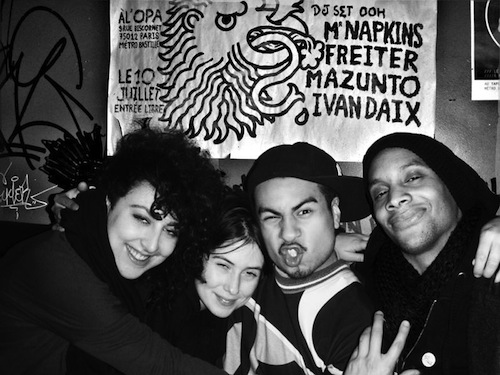 ronniebday Rinat, Alice, Ronnie and Ashon: recipients of last year's Sister City Scholarship Exchange in Paris