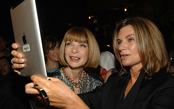 annawintour-3 Anna Wintour would be all about the Ebrary - who needs books when you have an iPad?