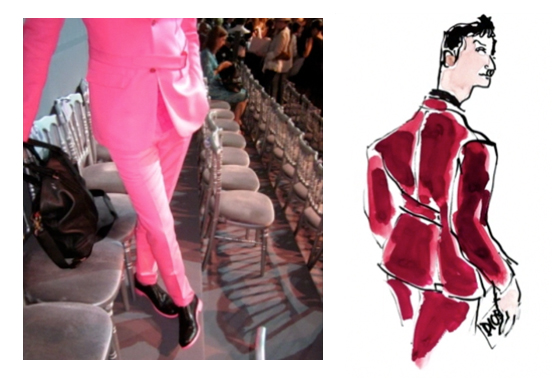 cameron-silver1 Cameron Silver of Decades (in L.A.) - Pretty in Pink from head to toe (or sole)
