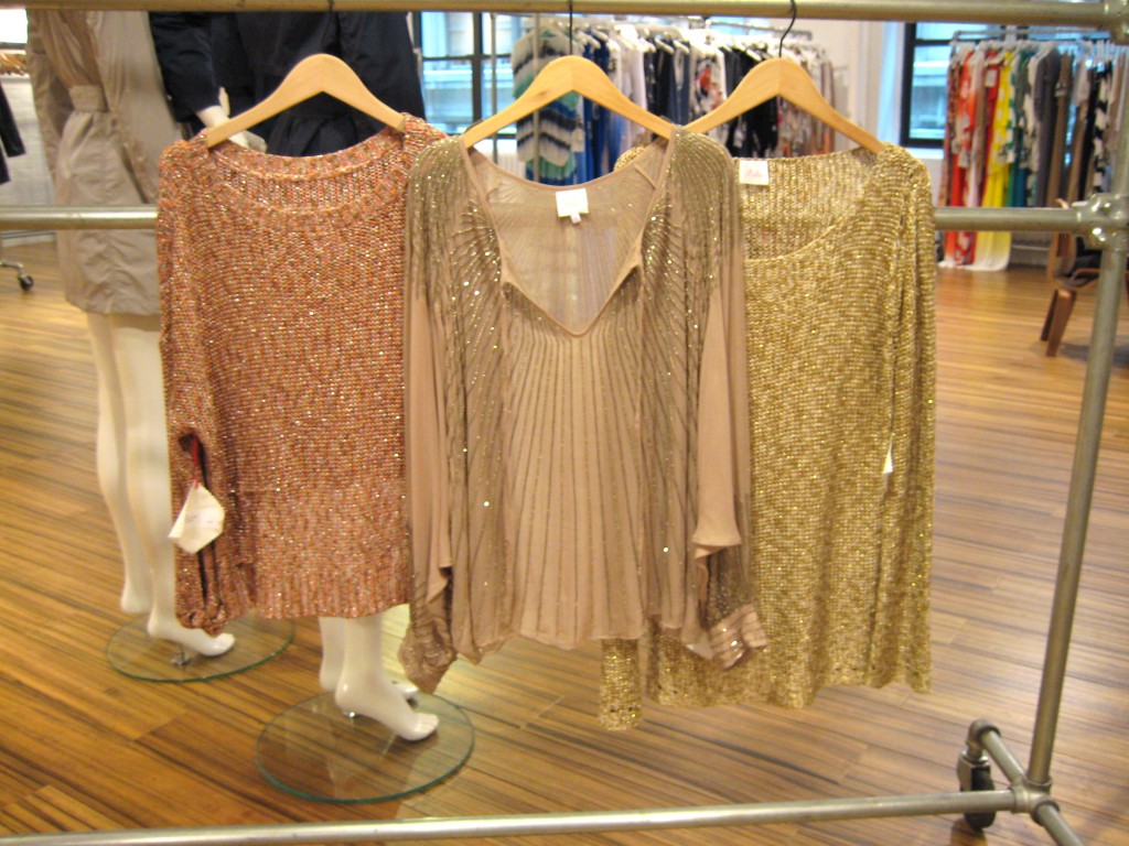 img_0055 New sweaters and the beaded tunics that Parker is known for