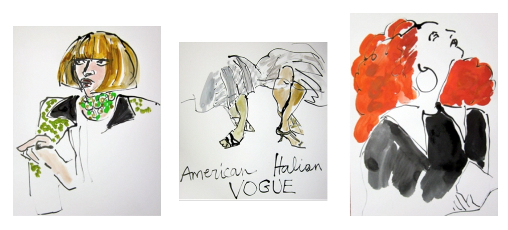 vogue The Women of Vogue: Anna Wintour, the frenetic feet of Anna and Franca Sozzani (Italian Vogue), Grace Coddington
