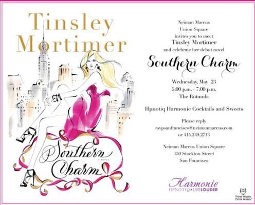 Tinsley Mortimer is Having an SF Book Party this Week!