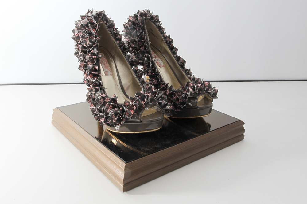 Fashion Student Art Supports Life In Our Shoes