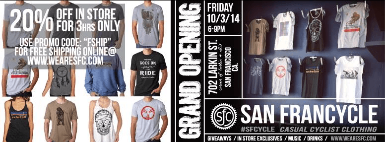 San FranCycle Grand Opening Event