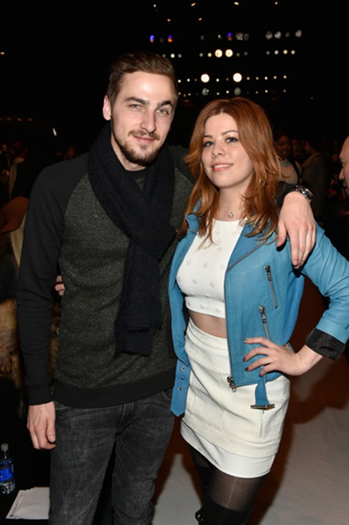 Kendall Schmidt, lead singer of Big Time Rush, and singer Kady Z. Image: Getty Images