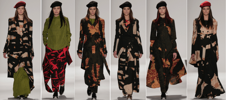 Fall 2015 collection by Emmanuelle Ciara Jones and Ghazaleh Khalifeh