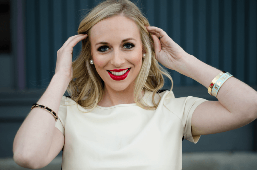 Caroline Curran, founder and owner of Perfect 10 blog. Image:courtesy of Sarah Lemp