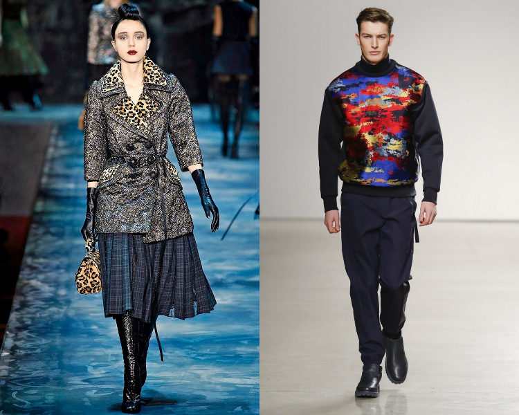 From left: Marc Jacobs and Perry Ellis
