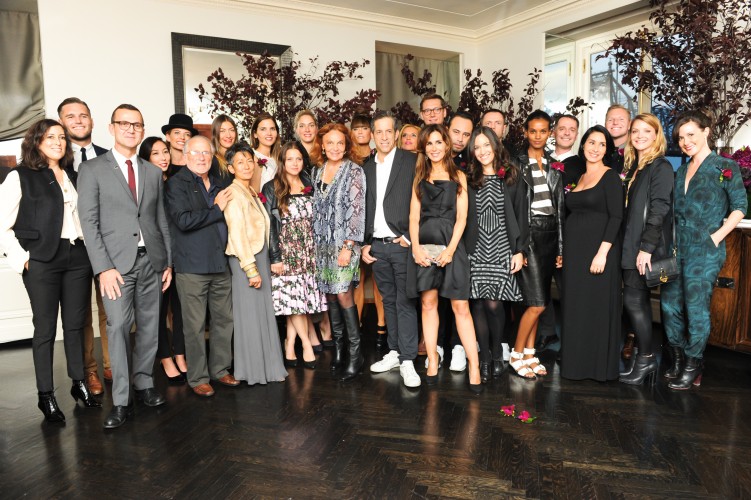 Steven Kolb CFDA CEO with new members. Image: edanafashion.wordpress.com